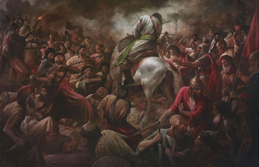 The number of Ibn Sads army